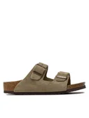 Buty dla chłopców - Birkenstock Klapki Arizona 1021704 D Brązowy - miniaturka - grafika 1