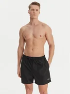 Kąpielówki męskie - Calvin Klein Swimwear Szorty kąpielowe LV00N61045 Czarny Regular Fit - miniaturka - grafika 1