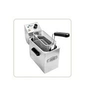 Frytownice gastronomiczne - Little Balance 8481 My George Pro elektryczna frytkownica, pojemność 4 l, moc 3200 W, stal nierdzewna - miniaturka - grafika 1