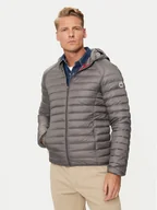 Kurtki męskie - Jott Kurtka puchowa Nico P000MDOW01 Szary Slim Fit - miniaturka - grafika 1