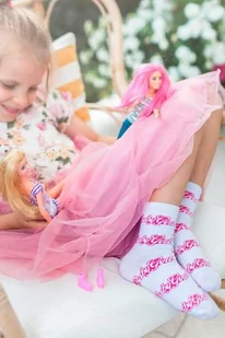 SKARPETKI DZIECIĘCE W NAJMODNIEJSZYCH KOLORACH BABY GIRL MILENA - Skarpetki dla dzieci - miniaturka - grafika 1