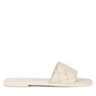 Klapki i japonki damskie - Klapki Badura HAPPY-08W3-086 Écru - miniaturka - grafika 1