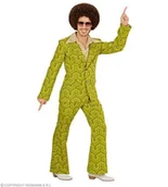 Stroje karnawałowe - Strój dla dorosłych, hippis lat 70, zielony, rozmiar S - miniaturka - grafika 1