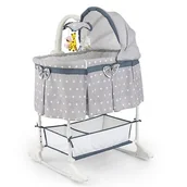 Łóżeczka i kojce - Milly Mally 3w1 Sweet Melody Szary - miniaturka - grafika 1