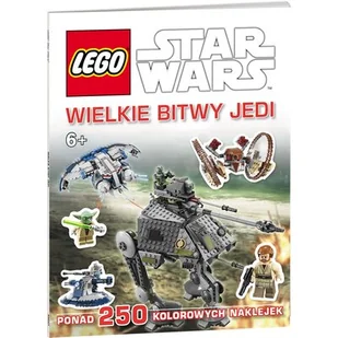 Ameet Lego Star Wars Wielkie bitwy Jedi - Ameet - Książki edukacyjne - miniaturka - grafika 1