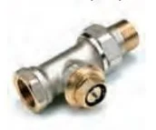 Akcesoria grzewcze - Comap Zawór podwójnej regulacji 1/2x1/2" - R859604 - miniaturka - grafika 1