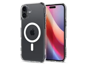 SPIGEN Ultra Hybrid Mag Magsafe do iPhone 16 Plus White ACS08075 - Etui i futerały do telefonów - miniaturka - grafika 1