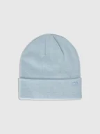 Czapki męskie - 4F Czapka beanie uniseks - niebieska Uniwersalny - miniaturka - grafika 1