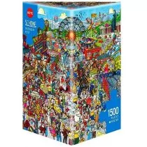 Heye Puzzle 1500 elementów Oktoberfest + plakat - Puzzle - miniaturka - grafika 1