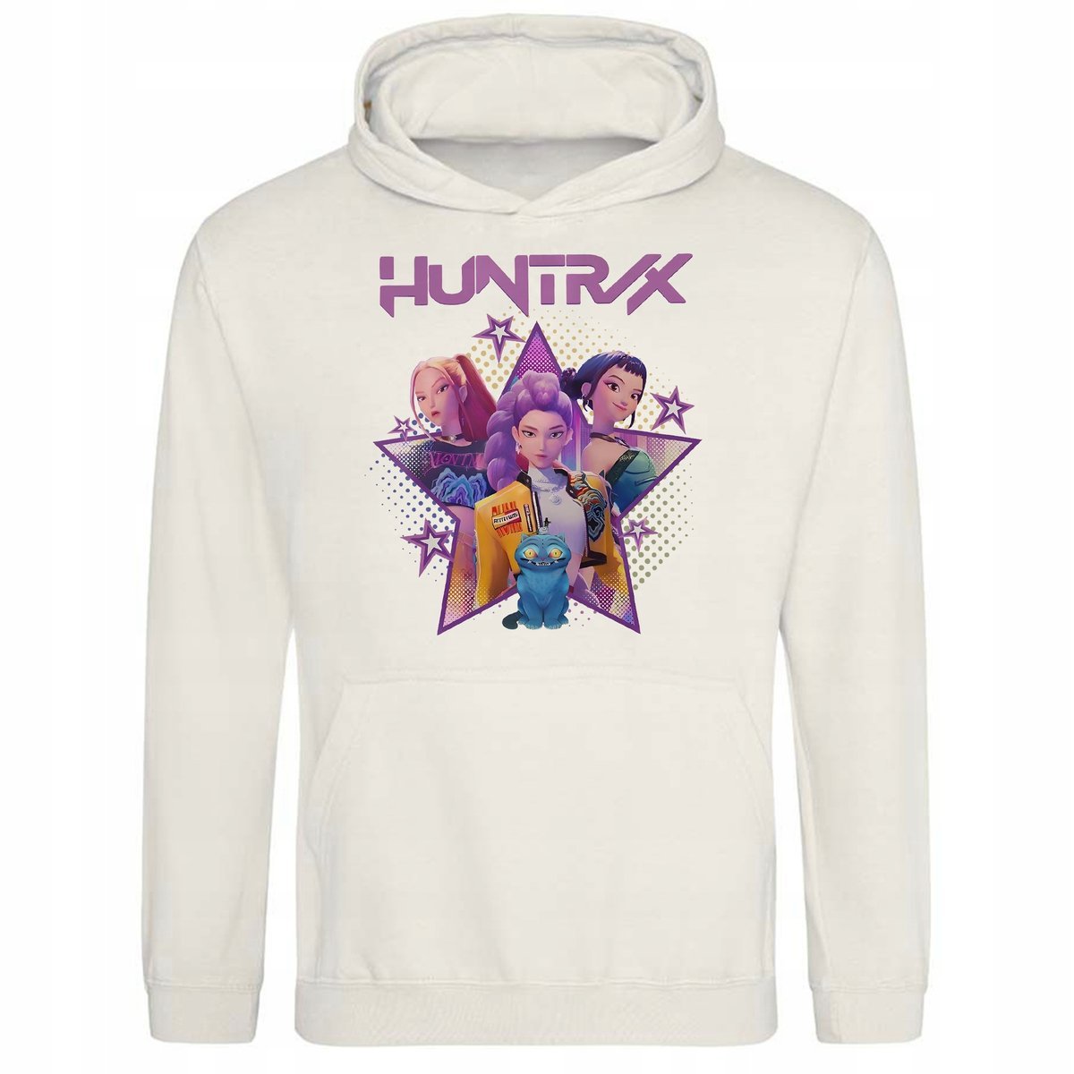 Bluza Vanilla Milkshake Z Kapturem HUNTRIX GIRLS Muzyka Bajka Kpop Wz - S