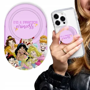 UCHWYT MAGSAFE MAGNETYCZNY Do Etui Telefonu I AM A FUCKING PRINCESS Wzory - Uchwyty samochodowe do telefonów - miniaturka - grafika 1