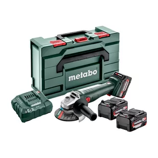 METABO AKUMULATOROWA SZLIFIERKA KĄTOWA W 18 L 9-125 QUICK SET 18V - Szlifierki i polerki - miniaturka - grafika 1