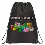 Torby szkolne - P204 PLECAK WOREK NA BUTY MINECRAFT DLA FANA GRA KOMPUTEROWA PREZENT - miniaturka - grafika 1