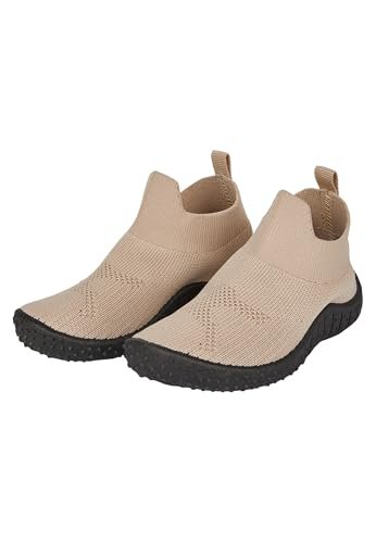 Sterntaler Unisex dziecięce buty kąpielowe, kształt skarpety, buty do sportów wodnych, beżowy, 26 EU