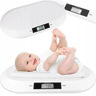 Wagi dla niemowląt - Waga Elektroniczna Dla Niemowląt Dzieci Noworodków Do 20Kg Dokładna 10G - miniaturka - grafika 1