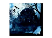 Halloween - Serwetki Nawiedzony Las na Halloween - 33 cm - 16 szt. - miniaturka - grafika 1