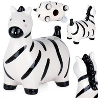 Skarbonki - Skarbonka ceramiczna zebra - miniaturka - grafika 1
