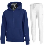 Spodnie sportowe damskie - 4F DAMSKI DRES BAWEĹNA KOMPLET BLUZA SPODNIE / rozm L - miniaturka - grafika 1