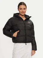 Kurtki damskie - EA7 Emporio Armani Kurtka zimowa 6DTB17 TNGPZ 0210 Czarny Relaxed Fit - miniaturka - grafika 1