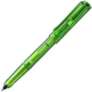 Lamy Długopis kulkowy Balloon 311, w pełni przezroczysty, zielony, z charakterystycznym uchwytem i metalowym klipsem malowanym proszkowo, z wkładem kulkowym, szerokość linii M, 14 x 1,2 x 1,2 cm - Długopisy - miniaturka - grafika 1