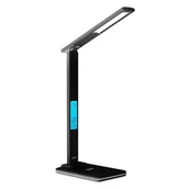 Lampy stojące - Lampka biurkowa MEDIA-TECH MT222K z ładowarką indukcyjną - miniaturka - grafika 1