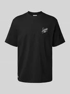 Koszulki męskie - T-shirt o kroju regular fit z czystej bawełny - miniaturka - grafika 1