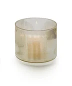 Świeczniki - Świecznik Line, lime L, szkło, Philippi - miniaturka - grafika 1