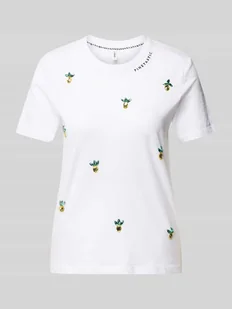 T-shirt o kroju regular fit z czystej bawełny model ‘KITA’ - Koszulki i topy damskie - miniaturka - grafika 1