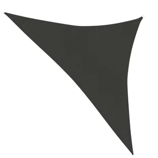 VidaXL Żagiel przeciwsłoneczny, 160 g/m, antracyt, 2,5x2,5x3,5m, HDPE 311086 VidaXL - Parasole ogrodowe - miniaturka - grafika 1