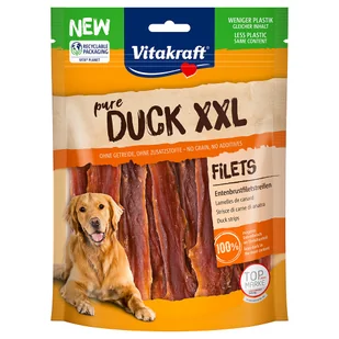 Vitakraft pure DUCK XXL, paski z kaczki - 250 g - Przysmaki dla psów - miniaturka - grafika 4