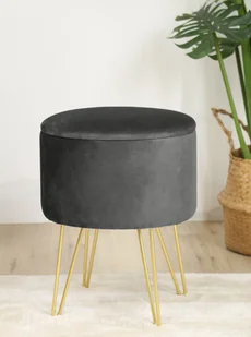 PUFA OTWIERANA LILI GRAFIT - Pufy i podnóżki - miniaturka - grafika 5