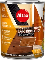 Lakiery do drewna - Altax Lakierobejca szybkoschnąca do wnętrz brązowa 0,75 l - miniaturka - grafika 1