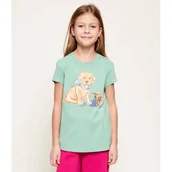 Koszulki dla dziewczynek - POLO RALPH LAUREN T-shirt DOG Regular Fit - miniaturka - grafika 1