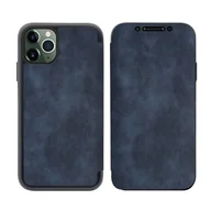 Etui i futerały do telefonów - Beline Etui Leather Book iPhone 11 Pro Max niebieski/blue - miniaturka - grafika 1