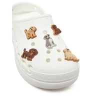Klapki i japonki damskie - Ozdoba do butów Crocs DOGGIE DOODLE 5 PACK 10015106 - miniaturka - grafika 1