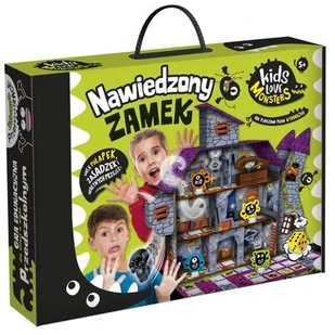 Lisciani Giochi Kids Love Monsters Nawiedzony Zamek - Gry planszowe - miniaturka - grafika 1