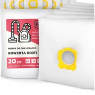 Worki do odkurzaczy - 20x Worek do Odkurzacza Rowenta RO211 Syntetyczny Mikrowłókna Duży Worki G9 - miniaturka - grafika 1
