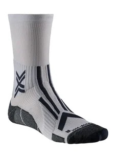 Skarpety do biegania X-Socks Trailrun Perform Crew - pearl grey/charcoal - Skarpetki kolarskie - miniaturka - grafika 1