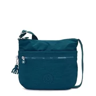 Torebki damskie - Kipling Arto Średni Crossbody, 29 x 26 x 4, Cosmic Emerald, Zielony - miniaturka - grafika 1