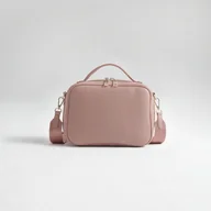 Torby i organizery dla mam - Torebka crossbody i organizer do wózka 2w1 dla Mamy VERA chic pink - miniaturka - grafika 1