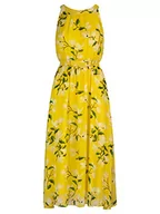 Sukienki - ApartFashion Damska sukienka letnia, Cytryna-wielokolorowy, 42 - miniaturka - grafika 1