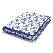 Koce i narzuty dla dzieci - LA MILLOU CIEPŁY KOCYK MINKY - L - SEA BEAUTIES INK - INK - miniaturka - grafika 1