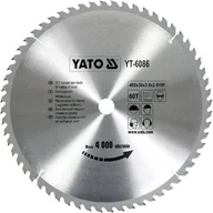 Tarcze do pił - YATO PIŁA TARCZOWA Z WĘGLIKIEM 400X60X30 MM (YT-6086) - miniaturka - grafika 1