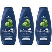 Szampony do włosów - Chmielowy szampon dla mężczyzn Schauma x3 - miniaturka - grafika 1