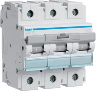 Bezpieczniki elektryczne - MCB Wyłącznik nadprądowy 15kA 3P B 125A - miniaturka - grafika 1