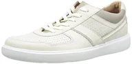 Trampki męskie - Clarks Męskie trampki Cambro Race, Off White Combi, 7 UK - miniaturka - grafika 1