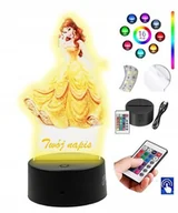 Lampy pozostałe - Lampka na biurko UV Piękna i Bestia Bella PLEXIDO - miniaturka - grafika 1