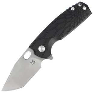 Nóż składany FOX Core Tanto Black FRN, Acid Stone Washed N690Co by Jesper Voxnæs (FX-612 BS) - Noże - miniaturka - grafika 1