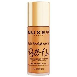 Nuxe Huile Prodigieuse Or, suchy olejek ze złotymi drobinkami do ciała, twarzy i włosów, roll-on, 60 ml - Olejki do ciała i włosów - miniaturka - grafika 1