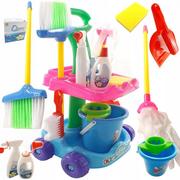 Zabawki AGD - Zestaw Do Sprzątania dla dzieci Wiaderko 102 - miniaturka - grafika 1